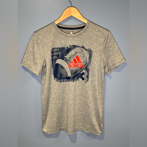 Set Of 4 Athletic Shirts Short Sleeve For Boys Fits 14-16 Years Different Brands - Picture 1 of 12